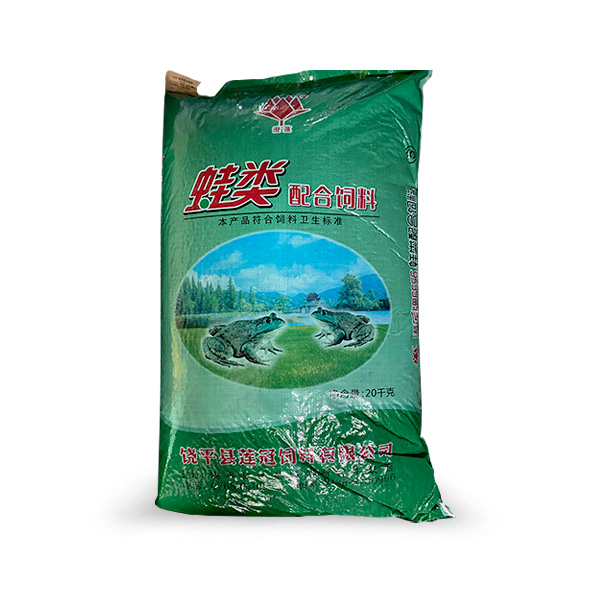 Frogs compound feed